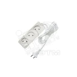 Удлинитель бытовой ТМ Союз 2200 Вт 3 гнезда ПВС 5м