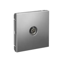 Розетка телевизионная оконечная TV ArtGallery 1дБ механизм сталь SE GAL000991