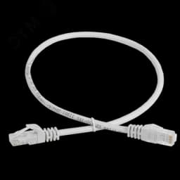 Патч-корд категории 5Е UTP 1м серый GENERICA