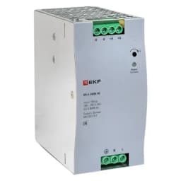 Блок питания на дин рейку 240 Вт,Uвх ~ 220 В AC, Uвых - 48 В DC постоянного тока EKF