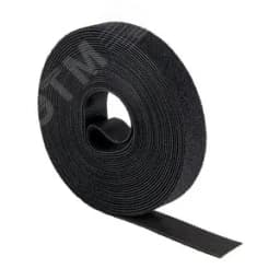 Хомут-липучка 16 мм (5м ролл) черный PROxima