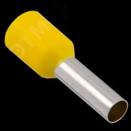 Наконечник НШВИ 6,0-12 6мм2 с изолированным фланцем (100шт/упак) GENERICA