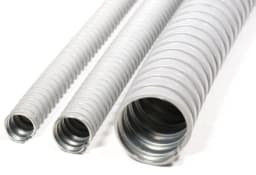 Металлорукав в ПВХ изоляции МРПИ НГ 32 d32мм без протяжки сер. (уп.20м) ГОФРОМАТИК zeta41914