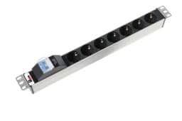 Блок силовых розеток 19" Rem-16 REM R-16-7S-A-440-K