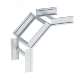 Угол 90 градусов вертикальный внешний лестничный усиленный 100x400 мм (2 мм)