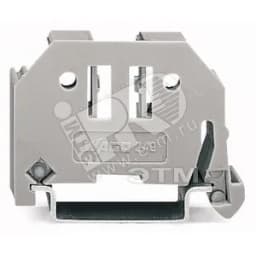 Стопор Wago для рейки DIN 6мм Уп.=25шт. на DIN рейку WAGO