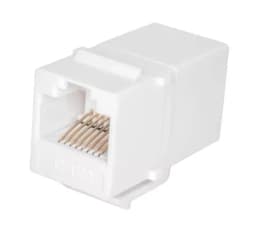 Проходной адаптер Treolink PA-KJ-C5E-WH