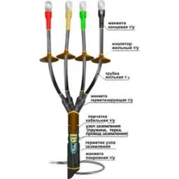 Муфта кабельная концевая 1КНТп-4х(150-240)без наконечников Нева-Транс