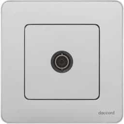 Розетка телевизионная TV Inspiria 2дБ 0-2400мГц с топологией "звезда" механизм алюм. Leg 673852