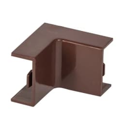 Угол внутренний (20х10) (4 шт) темное дерево EKF-Plast