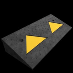 Съезд с бордюра КОМПОЗИТ СП-100-1 основная часть с наклейкой