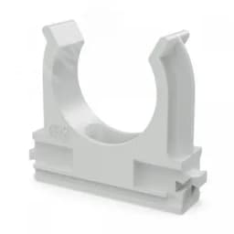 Крепеж-клипса для труб АБС-пластик в п/э d32 мм (25шт/500шт уп/кор) PR.02632 Промрукав
