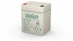 Аккумулятор (батарея) Контакт КТ 12-4,5 (12В 4,5Ач / 12V 4,5AH)