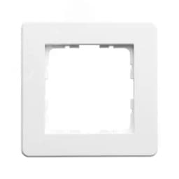 Рамка G-Flex 1-постовая, цвет белый глянцевый