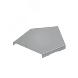 Крышка горизонтальная угла 45 гр. 100 мм KGL45-100 КМ-профиль
