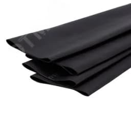 Термоусаживаемая трубка двухстенная клеевая 38,1 19,05 мм черная (уп. 4 шт. по 1 м, REXANT