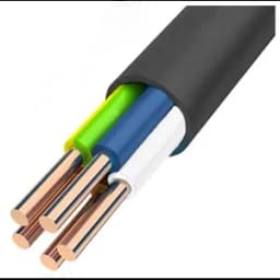 Кабель силовой ВВГ-нг(А)-LS 5х1.5 барабан-1 ТРТС Альфакабель