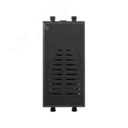 Avanti Звонок модульный, , Черный матовый, 1 модуль DKC