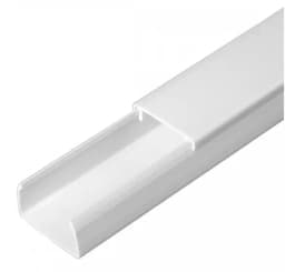 Кабель-канал белый 2-й замок в п/э 25х16 Промрукав (PR03.0050)