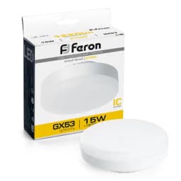 Лампа светодиодная Feron LB454 GX53 15W 2700K 25834