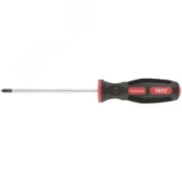 Отвертка "Универсал", CrV сталь, прорезиненная ручка, Профи 3х75 мм РZ0
