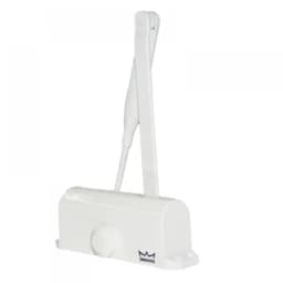 Доводчик дверной (вес двери 90 кг), белый TS77 size 4 Dormakaba