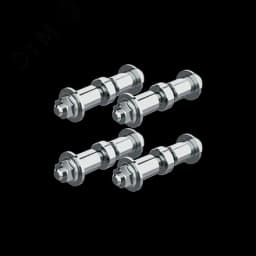 Крепление для монтажных панелей задняя стенка к задней стенке на стальных направляющих УЗОЛА