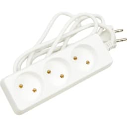 Удлинитель 3х1.5м без заземл. 10А IP20 У3 2P 250В 2х0.75 IEK WYP10-06-03-01-N