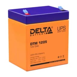 Аккумулятор свинцово-кислотный Delta DTM 1205