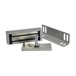 Электромагнитный замок М1-400 (серый с уголком) Олевс