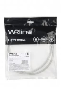 Патч-корд F/UTP WRline WR-PC-RJ45-FTP-5E-1-GY