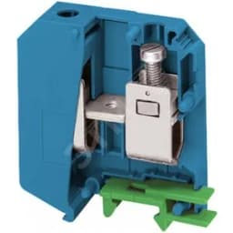 Клеммник винтовой проходной сечением провода 50мм.кв