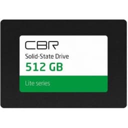 Накопитель CBR Lite 512Gb SSD-512GB-2.5-LT22