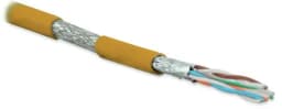 Кабель витая пара Hyperline SFTP4-C6A-S23-IN-LSZH-OR-500 (500 м)