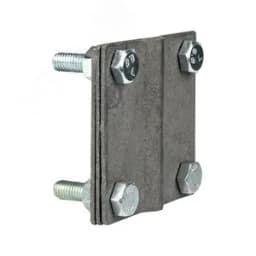 Зажим полоса 40 - прут 10 (3 пластины 70x70мм) HZ PROxima EKF