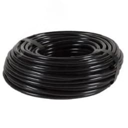 Трубка ТВ-40 ПВХ 4 мм Кембрик черный (150 м/уп)