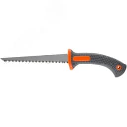Ножовка ручная для гипсокартона, прорезиненная ручка 170 мм