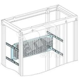 Плата перфорированная 4 модуля