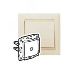 VALENA Розетка телевизионная ТV в рамку 2400мГц 1.5дБ слоновая кость 695618 LEGRAND