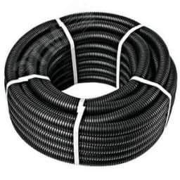 Труба гофрированная 40мм ПВД, легкая, черная, без зонда