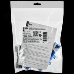 TEKFOR Шина N ноль изолированная на универсальном держателе 6х9-16-С IEK