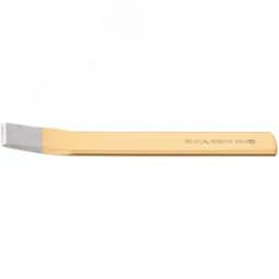 Зубило шлицевое загнутое, ширина резца 27 мм, (26X7)X240 мм, плоско-овальный профиль, полировка