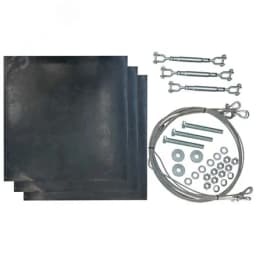 Комплект дополнительный для мачты 12м оцинкованная сталь IEK