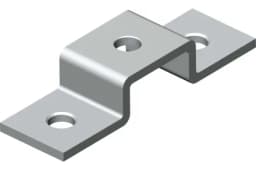 Пластина УМС с одним отверстием ТДЦ P-1-2-TDZ сталь 3 ГОСТ 380-2005 10 шт/уп