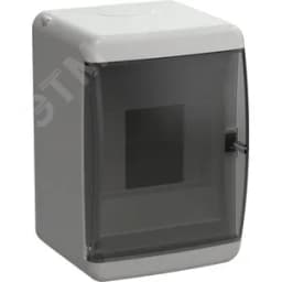 Корпус пластиковый навесной на 4 модуля КМПн-4 IP41 TEKFOR Mini белый IEK