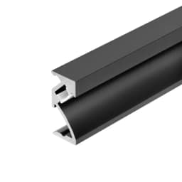 Профиль SLBEVELW212000 ANOD BLACK Arlight Алюминий 043688