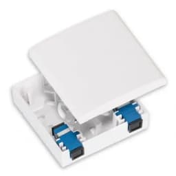 Розетка оптическая NIKOMAX NMF-WO01SCUS2-CS-WT