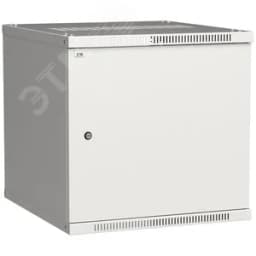 Шкаф LINEA WE 9U 550x350мм дверь металл серый ITK