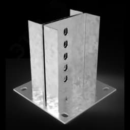 Опора П-образная двойная БОП2.115.80.150.2,5.1 СОЭМИ