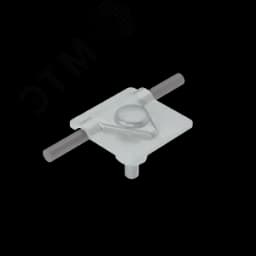 Универсальный соединитель для прутка D 5-10 мм с 1 пластиной 40х40 мм